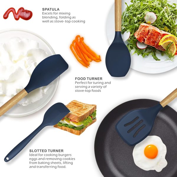 12 Pcs Silicone Kitchen Utensil Set