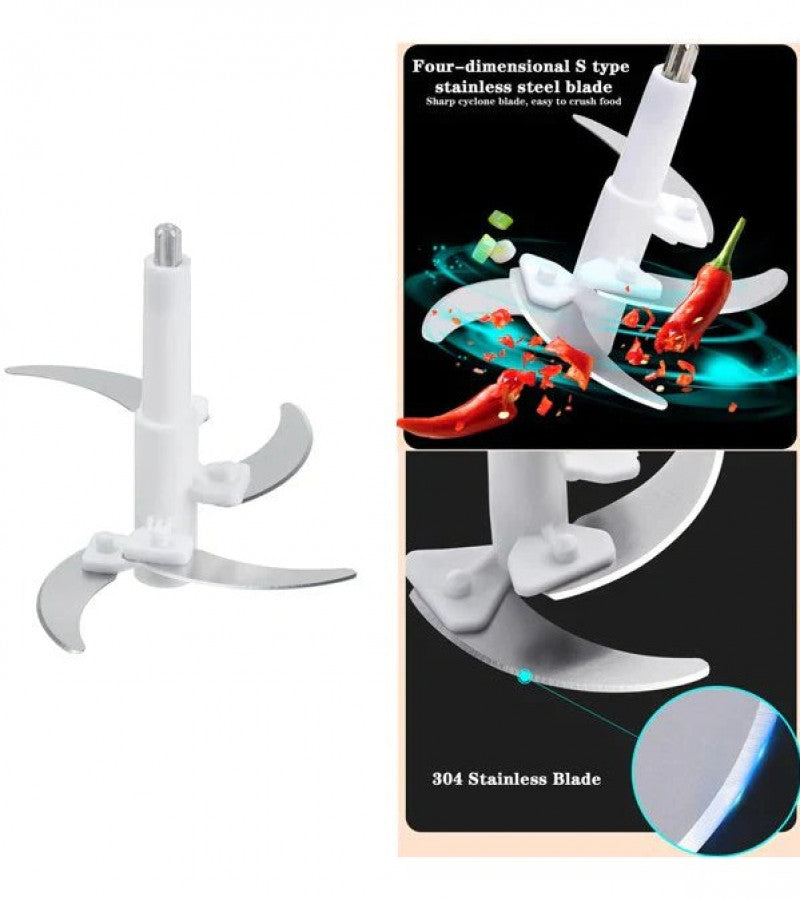 Stainless Steel Hand-Push Food Chopper