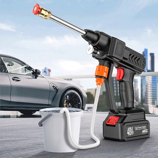 Automatic  Wireless Car Wash Spray Gun (Single Battery)
