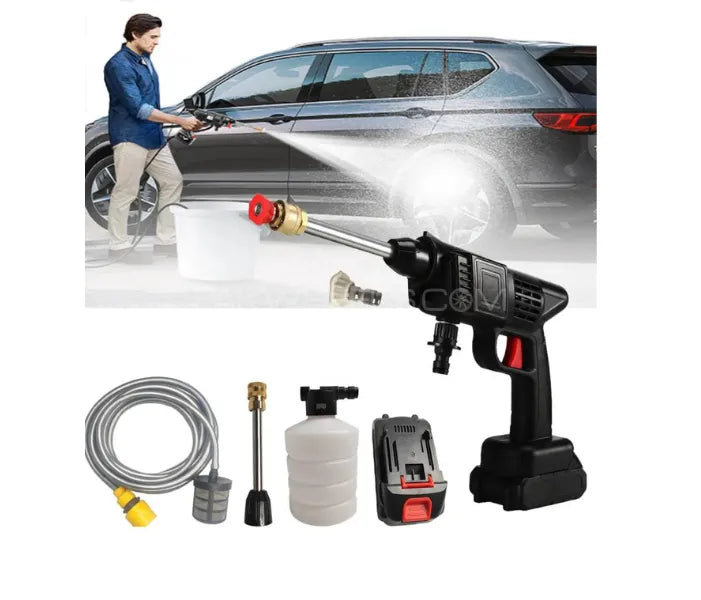 Automatic  Wireless Car Wash Spray Gun (Single Battery)